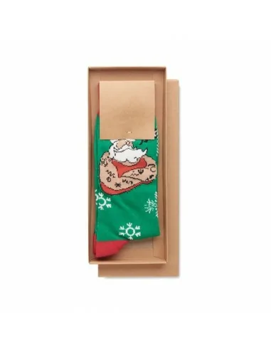 Par de calcetines de Navidad M JOYFUL M | CX1503