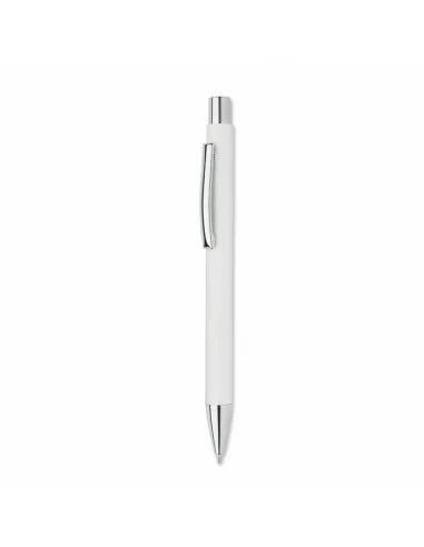 Recycled paper push ball pen OLYMPIA | MO2067