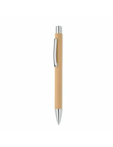 Recycled paper push ball pen OLYMPIA | MO2067