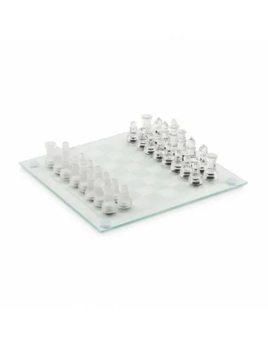 Glass chess set board game SCAGLASS | MO6342