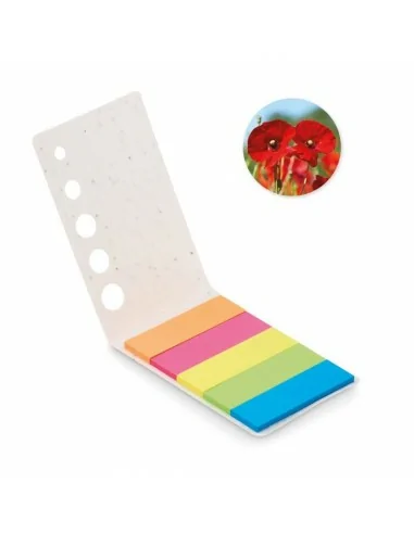 Seed paper page markers pad MEMO SEED | MO6511