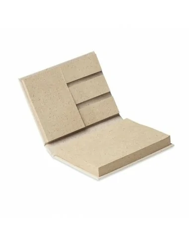 Recycled/grass sticky memo pad GRASS STICKY | MO6543