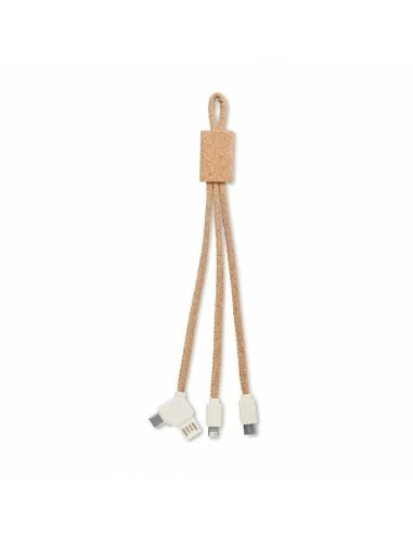 Cable de carga 3 en 1 corcho CABIE | MO6812