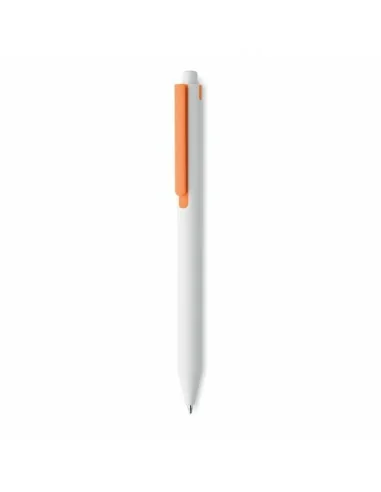 Recycled ABS push button pen SIDE | MO6991