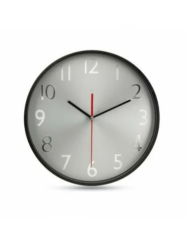 Wall clock w silver background RONDO | MO7503