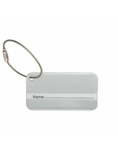 Aluminium luggage tag TAGGY | MO8352