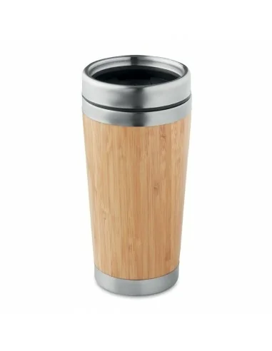 Double wall bamboo flask 430ml RODEODRIVE+ | MO9444