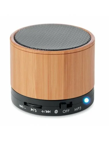 Round Bamboo wireless speaker ROUND BAMBOO | MO9608