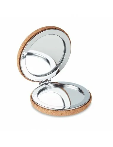 Pocket mirror with cork cover GUAPA CORK | MO9799