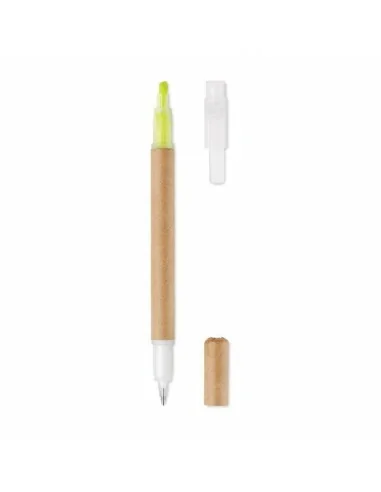 2 in 1 carton pen highlighter DUO PAPER | MO9895