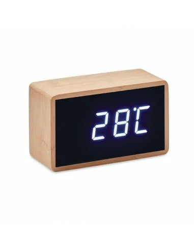 LED alarm clock bamboo casing MIRI CLOCK | MO9921