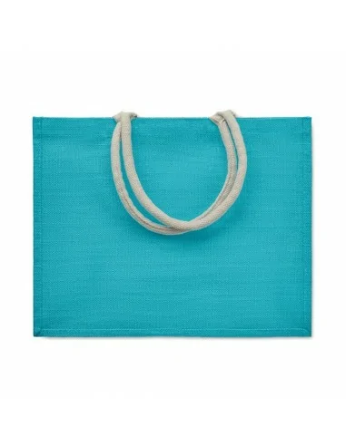 Jute bag with cotton handle AURA | MO6443