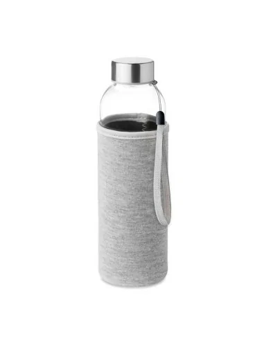 Glass bottle in pouch 500ml UTAH GLASS | MO9358