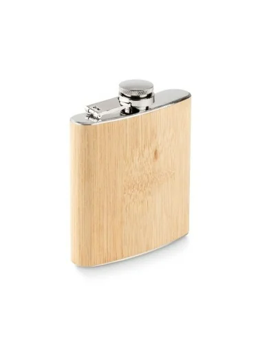 Bamboo slim hip flask 170ml HIPHIP | MO6356