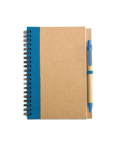 B6 recycled notebook with pen SONORA PLUS