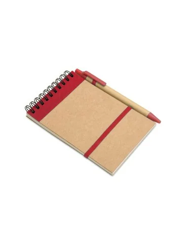 A6 recycled notepad with pen SONORA