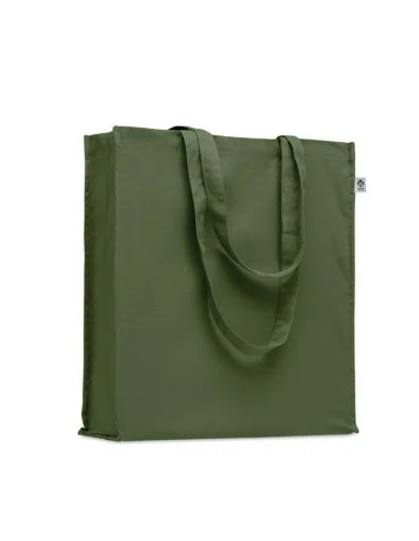 Organic cotton shopping bag BENTE COLOUR