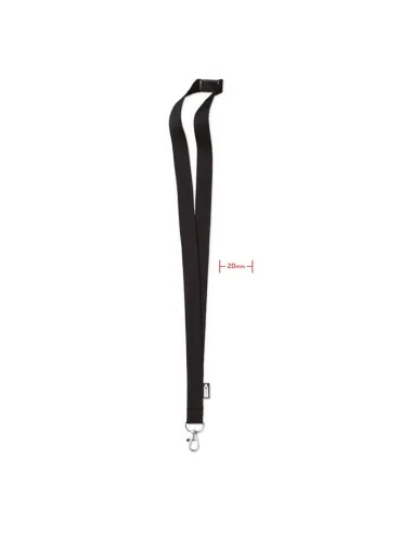 Lanyard in RPET 20 mm LANY RPET