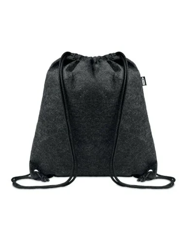 RPET felt drawstring bag INDICO