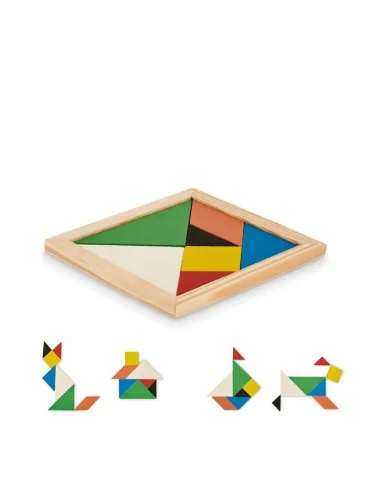 Rompecabezas Tangram de madera TANGRAM