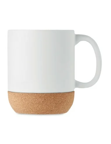 Matt ceramic cork mug 300 ml MATT