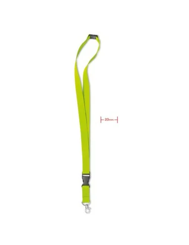 Lanyard mosquetón metal 20 mm LANY