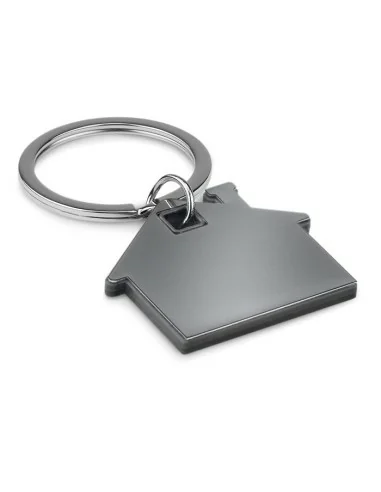 House shape plastic key ring IMBA