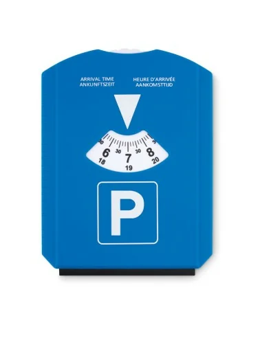 Ice scraper in parking card PARK &  SCRAP