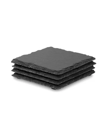 Slate coasters with EVA bottom SLATE4