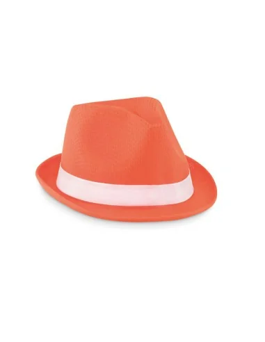 Coloured polyester hat WOOGIE