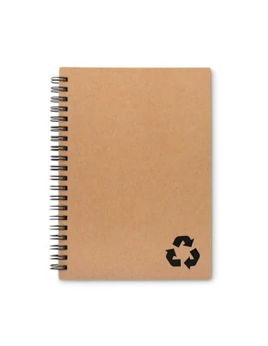 Mineral paper notebook 70 line PIEDRA