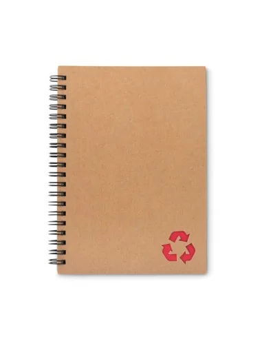 Mineral paper notebook 70 line PIEDRA