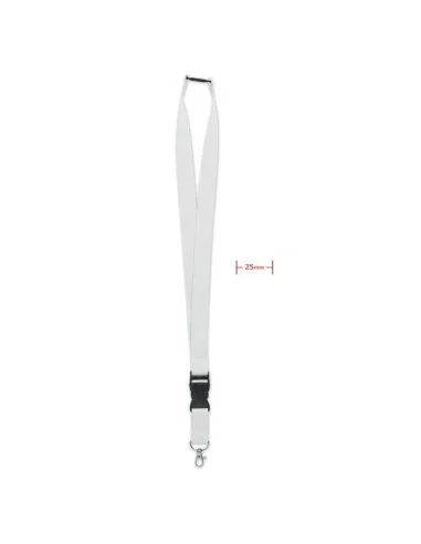 Lanyard 25mm con mosquetón WIDE LANY