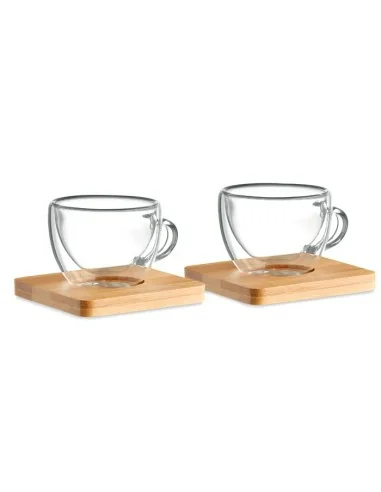 Set of 2 double wall espresso BELIZE