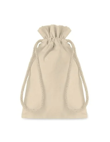 Small Cotton draw cord bag TASKE SMALL