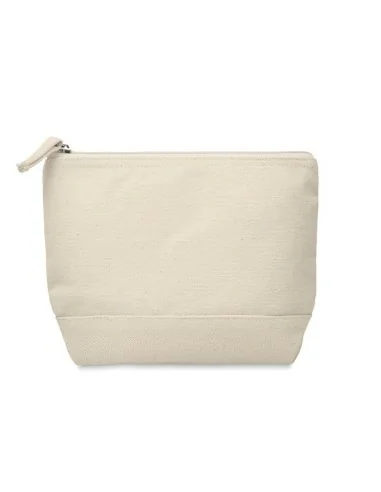 Bicolour cotton cosmetic bag KLEUREN