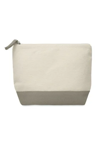 Bicolour cotton cosmetic bag KLEUREN