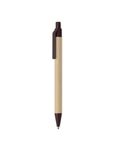 Push ball pen coffee husk/ABS JANEIRO