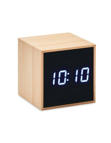 LED alarm clock bamboo casing MARA CLOCK